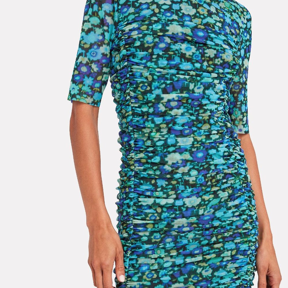 GANNI :: Mesh Floral Dress NWT